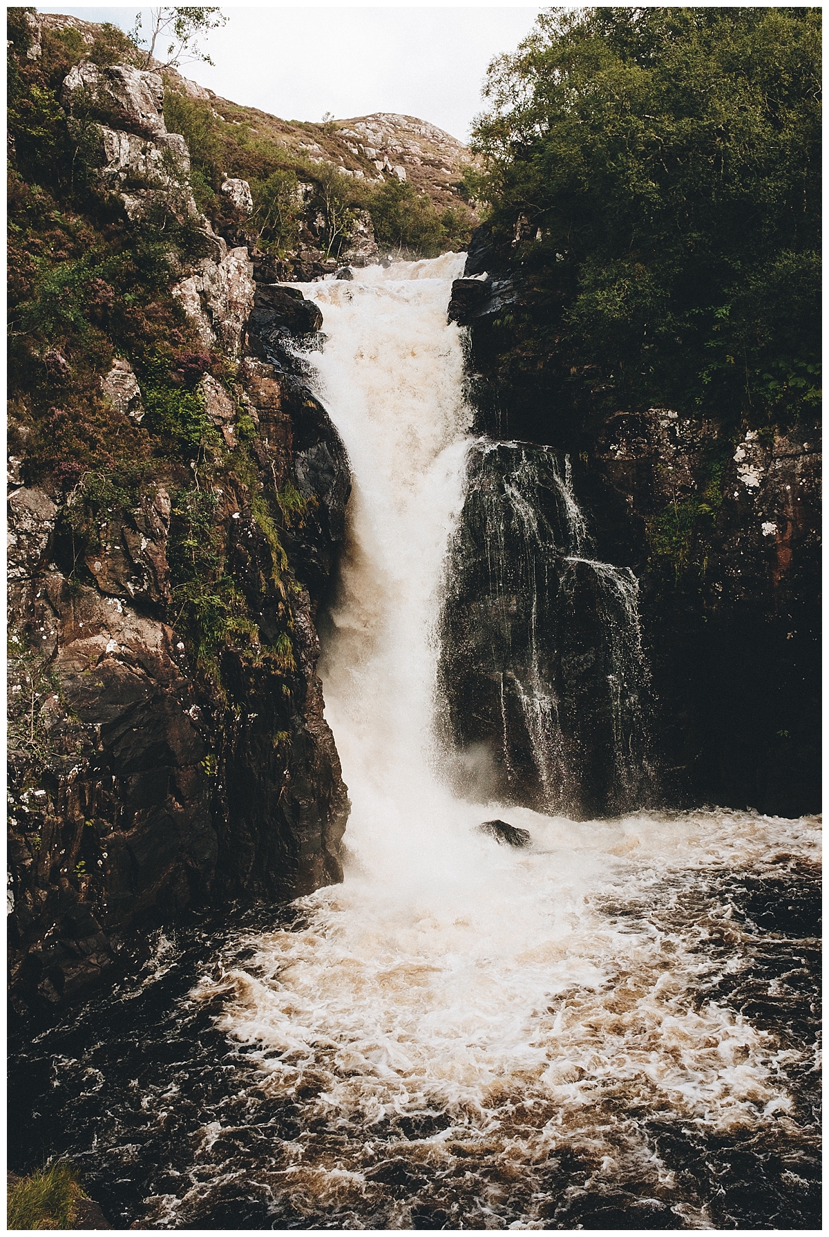 Suilven Falls of Kirkaig Scotland