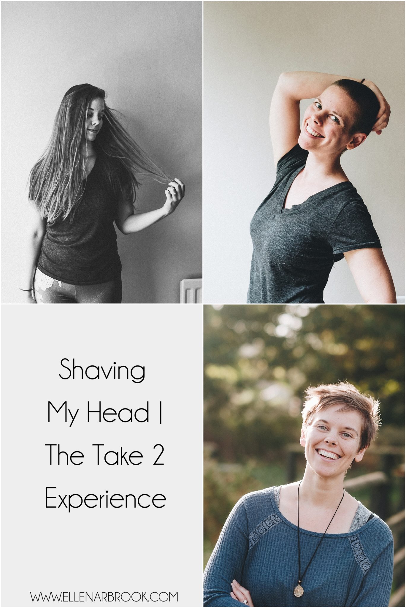 Shaving my head | the take 2 experience. 5 years and less self doubt, more confidence.