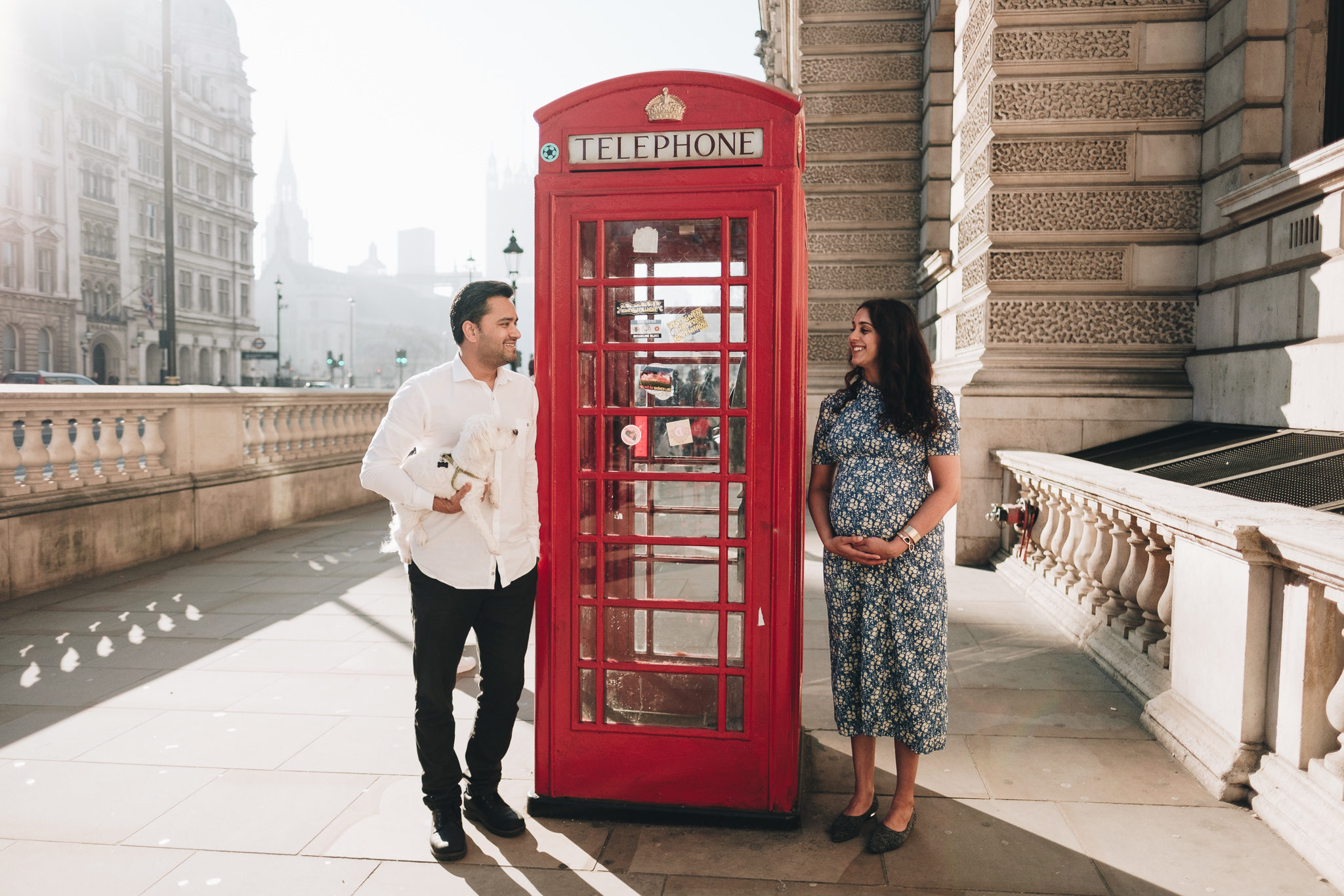 Pregnancy Photoshoot in Westminster, London