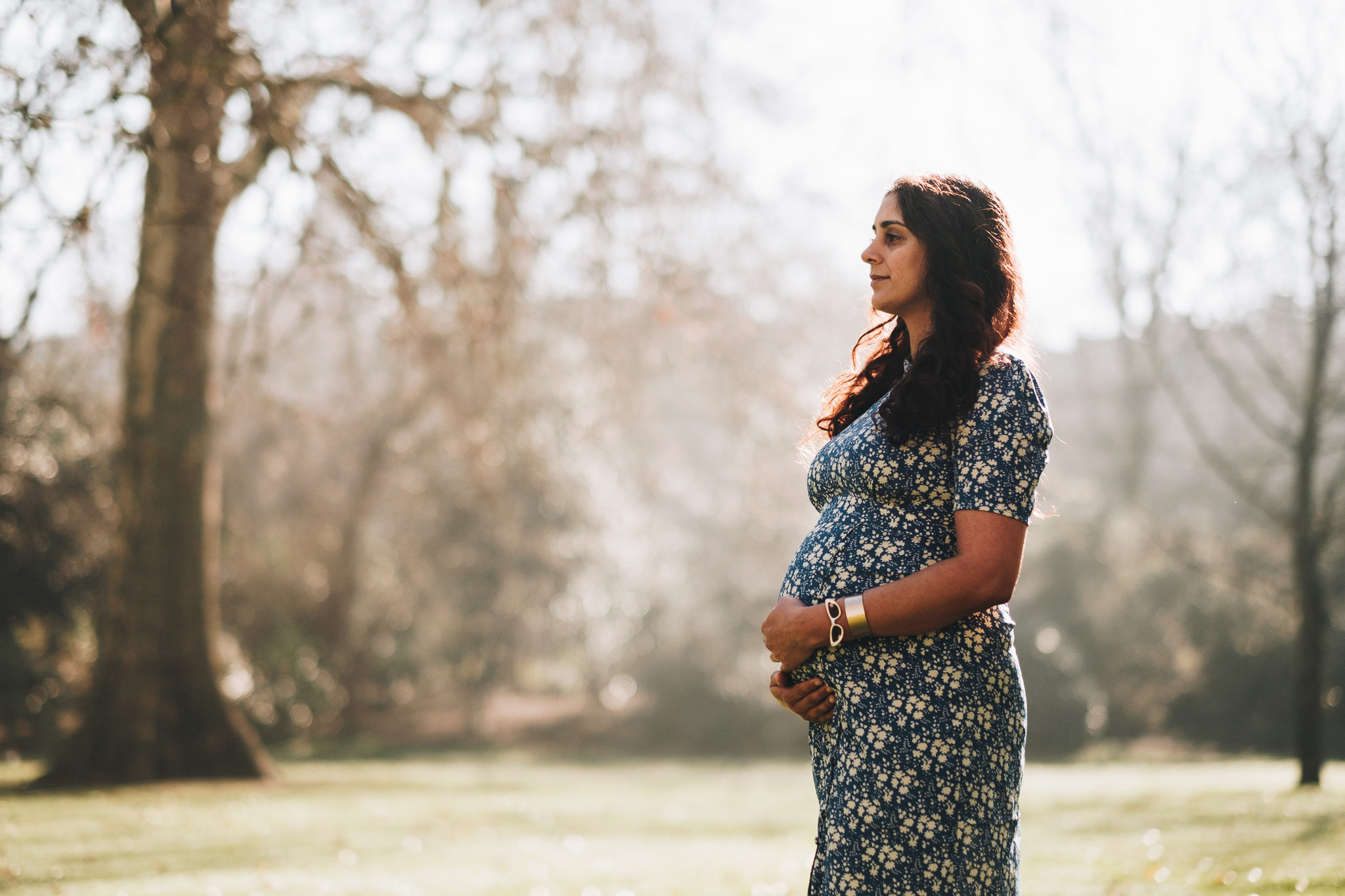 Pregnancy Photoshoot in Westminster, London