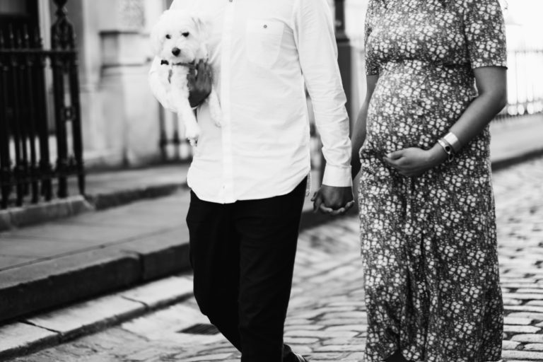 Pregnancy Photoshoot in Westminster, London
