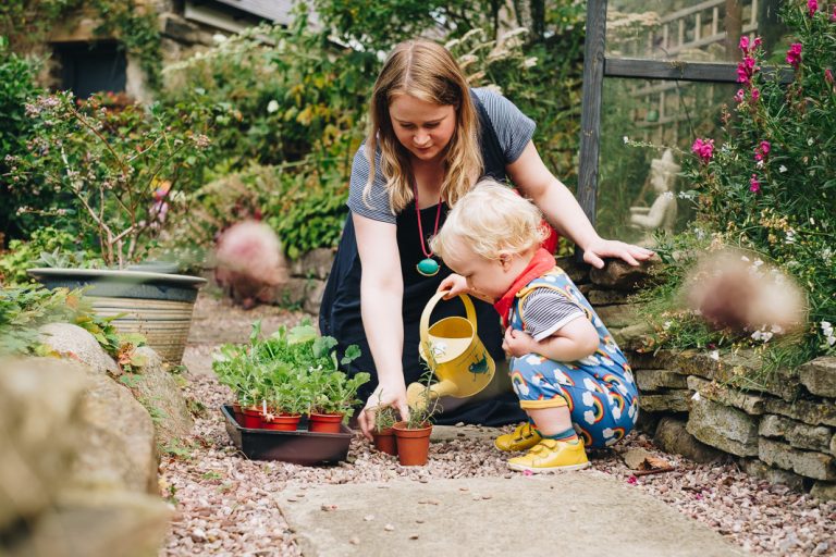Sheffield Garden Family Photo Session