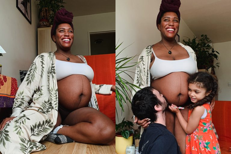 Relaxed Virtual Pregnancy Photoshoot