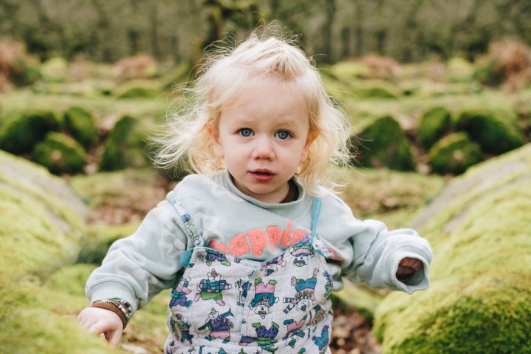 Winter Family Photoshoot at Padley Gorge