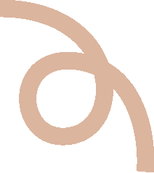tan swirl blob